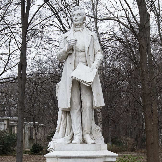 Lortzindenkmal, Berlin